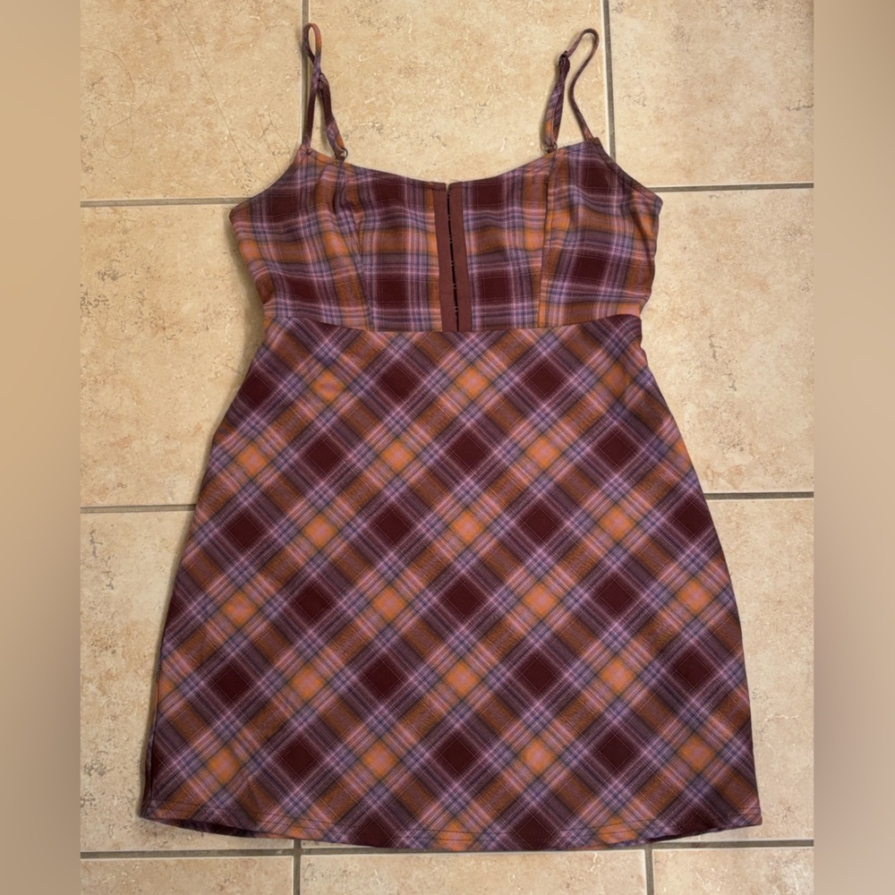 Urban Outfitters Purple Plaid Top